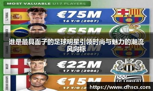 谁是最具面子的足球明星引领时尚与魅力的潮流风向标